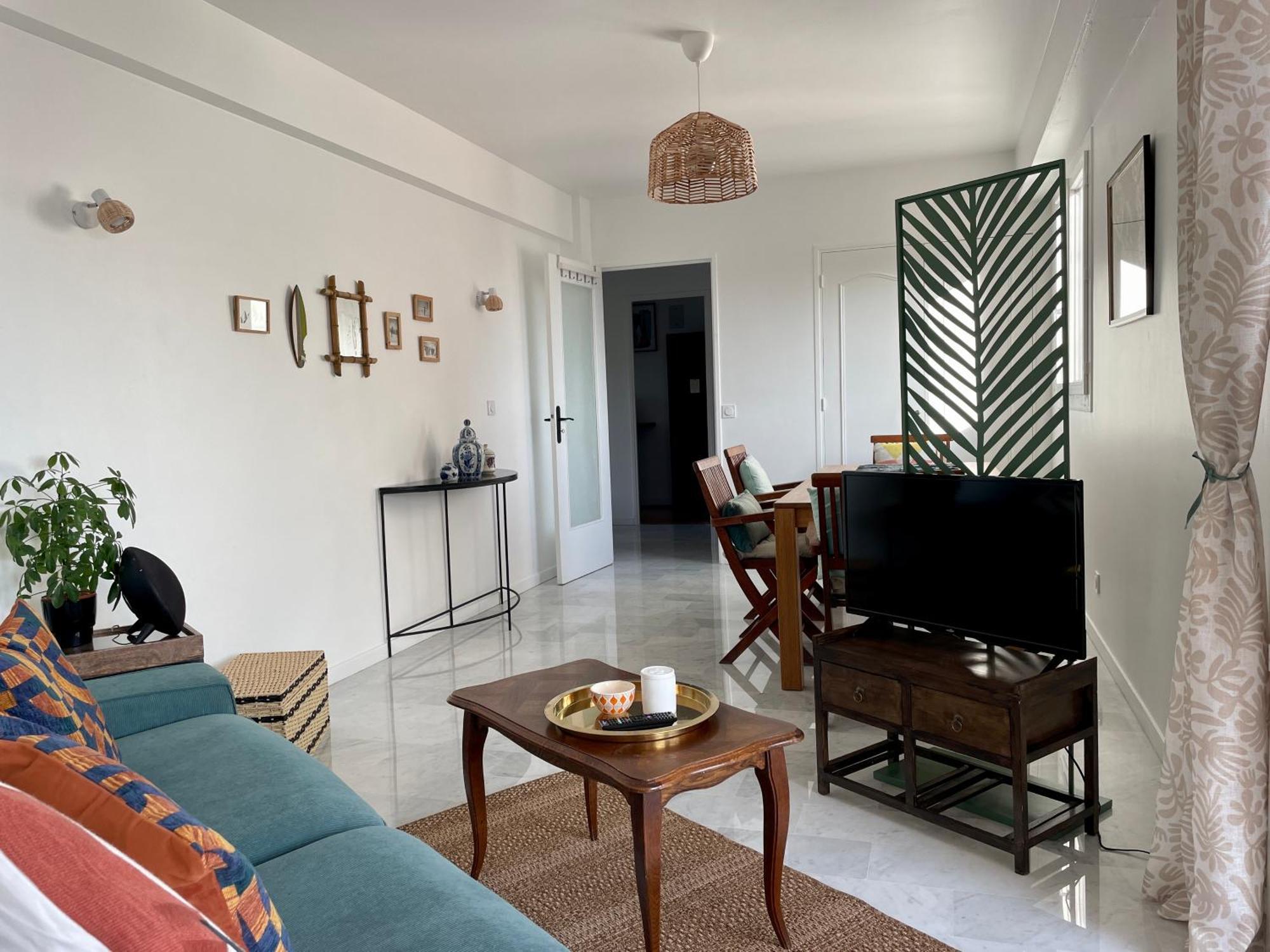Bright Appartment With View Cagnes-sur-Mer Zewnętrze zdjęcie
