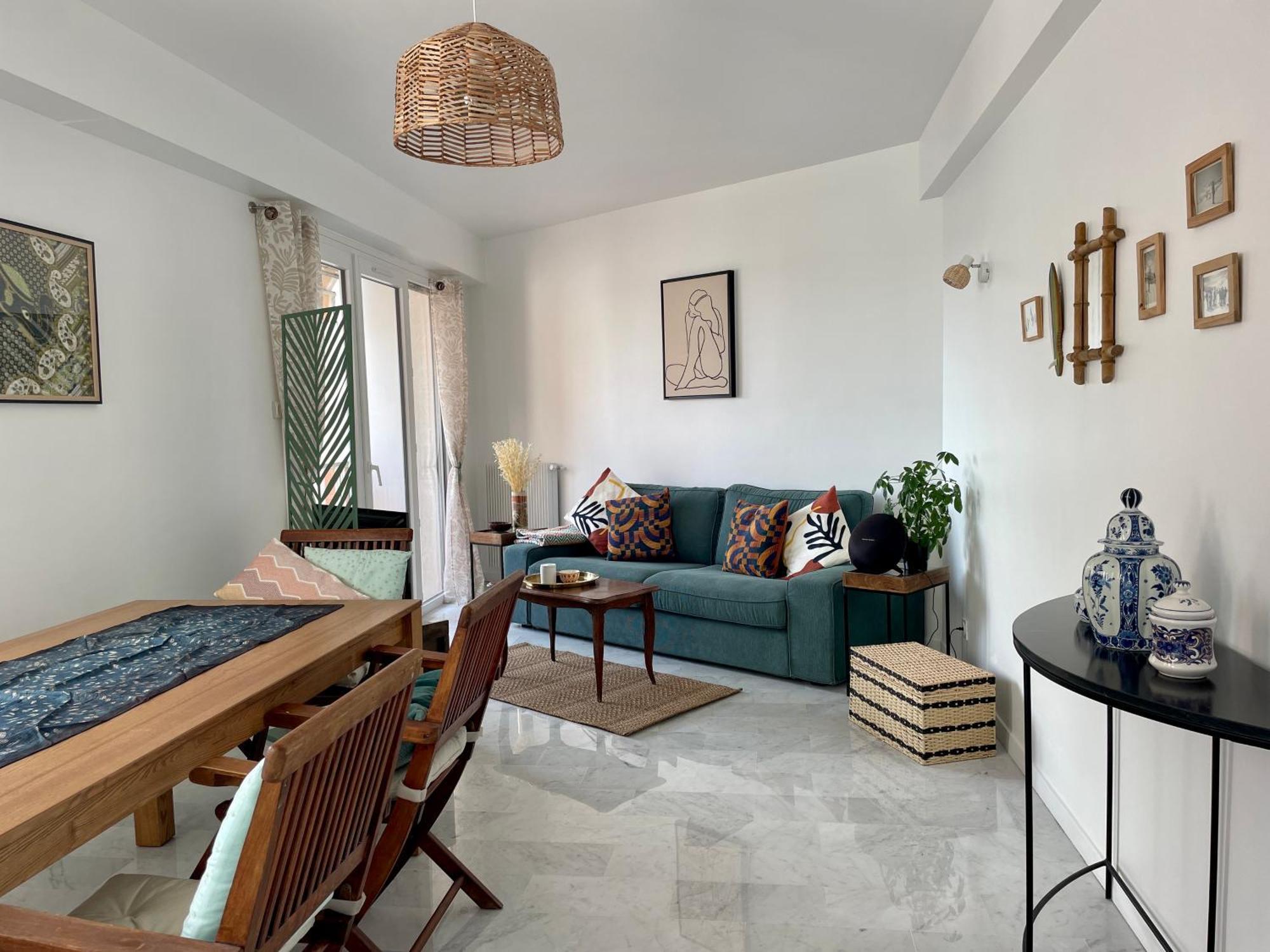 Bright Appartment With View Cagnes-sur-Mer Zewnętrze zdjęcie